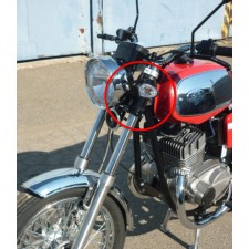 DRŽÁKY SVĚTLA - TYP RETRO, TRAVEL - SVĚTLOMET NÍŽE (PÁR) - CHROMOVANÉ